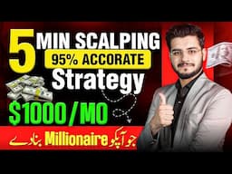 5 Minutes Scalping Trading Strategy for Crypto and Forex | 95% Accuracy (VSA Methodology Class 13)