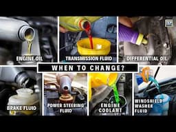 When & How to Change Every Fluid in your Car | Explained