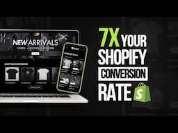 7 Ways To Increase Your Shopify Store Conversion Rate | Product Keywords, Announcements & More