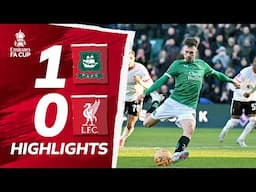 Plymouth Argyle FC 1 - 0 Liverpool | Fourth Round | Emirates FA Cup 2024/25