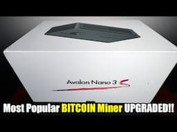 SOLO Bitcoin Miner For CHEAP!! - Avalon NANO 3S Unboxing + Set-Up