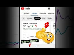 Shorts Creators के लिए बहुत बड़ी खुशखबरी 😀🎉{Biggest Update for YouTube Shorts }