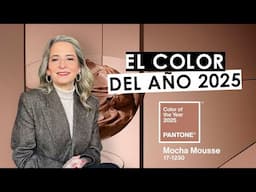 🔥MOCHA MOUSSE EL COLOR DEL AÑO 2025🔥