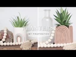 Boho Planters - My Pinspiration