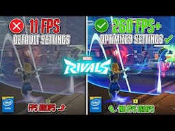 Marvel Rivals - Best Settings to BOOST FPS & Fix Lags for *Season 1*✅