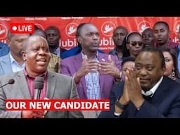 LIVE! UHURU, JUBILEE PARTY LEADERS ENDORSING MATIANGI AS THEIR NEW PARTY CANDIDATE, DITCHES GACHAGUA