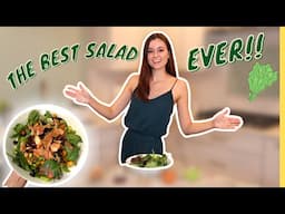 HOW TO MAKE MY FAVORITE SALAD RECIPIE!! The best salad you will ever have...(healthy & vegan)