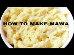 How To Make Mawa From Milk I ऐसे बनाये दूध से मावा या खोया | Homemade Khoya