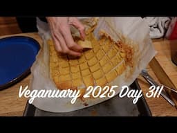 Chickpea Crackers - Veganuary 2025 Day 31!