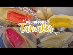 TAMALES DULCE, PIÑA🍍,VERDES🫔 Y FRESA🍓/FABI ZEA