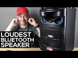 The LOUDEST Bluetooth Speaker Ever - Moukey Karaoke System Review