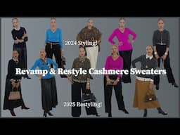 Transforming My Cashmere Sweaters: A Stylish Restyle