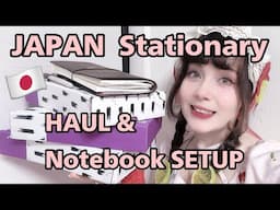 Japan Stationary Haul & Traveler's Notebook Setup