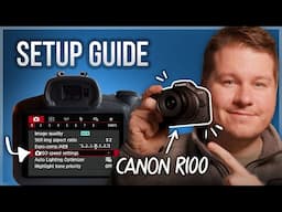 Best Canon EOS R100 Settings (R100 Setup Guide)