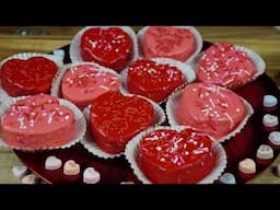 Easy Valentine’s Mini Cakes | Simple Store Bought Ingredients