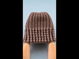 Knitted hat quickly and easily! Step by step tutorial! Miarti🧶