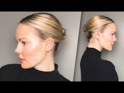 EASH SLEEK AND CHIC BUN FOR SHORT HAIR