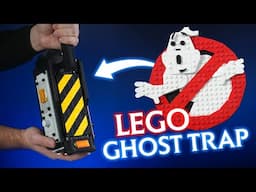 Life-size LEGO Ghostbusters Ghost Trap now available from Bricker Builds