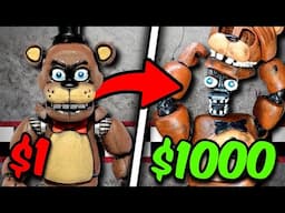 $1 VS $1000 FNAF Figure