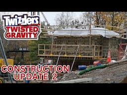 Twizzlers Twisted Gravity Construction Update 2 | NEW for 2025 Thrill Ride Coming To Hersheypark!