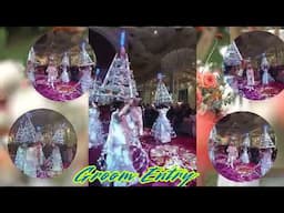 Grand Indian Wedding Entry | LED Fairy Girls & Charkula Girls Welcome I Royal Bride & Groom Entry |