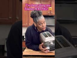 No Way! I’ve Been Using My Toaster WRONG My Whole Life! 🤯 #shorts