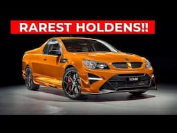 Top 5 Rarest Holdens of All Time | Legendary Aussie Cars You Need to See!