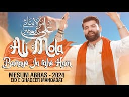 ALI MOLA BANAYE JA RAHE HAIN | Mesum Abbas | Eid e Ghadeer Manqabat 2024