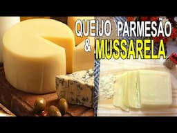 QUEIJO PARMESÃO E QUEIJO MUSSARELA #Receita Caseira 🌹 MARILENE SARAH FIALHO