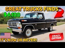 20 Fantastic Trucks Available on Craigslist and Facebook Marketplace! Great Cars