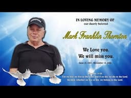 Mark's Memorial Service (Gone but never Forgotten)