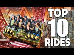 Top 10 Best Rides at IMG WORLDS OF ADVENTURE - 2025!