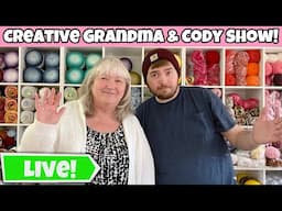 Creative Grandma & Cody Show! Talk To Us Live! Tuesday Stream (Live Now) 🔴