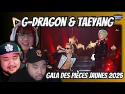 G-Dragon x Taeyang Gala des Pièces Jaunes 2025 Live performance (Reaction) They brought the ENERGY!