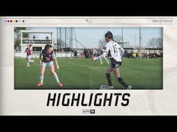 HIGHLIGHTS | Derby County Women Vs Burnley Women