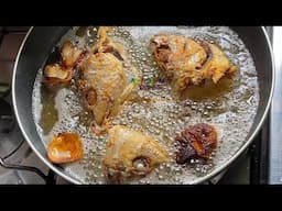 20 TIPS FOR FRYING HEAD OF FISH WITHOUT PA PA SOUND AND GETTING SCATTERED