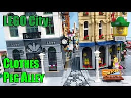 LEGO City - Clothes Peg Alley 🆕🏙🏹