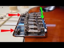 Strat Trem Mod for Sustain:  Deck it or Block it?