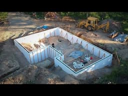 The Foundation - Scribing ICF's to fit Bedrock - The Homestead Adventure(r) Ep 18