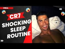 Cristiano Ronaldo sleep routine explained