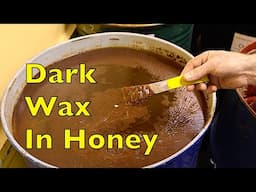 Extracting Honey From Old Comb