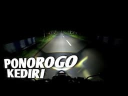 ASMR PONOROGO - KEDIRI VIA PAGERWOJO MALAM HARI ( No music )