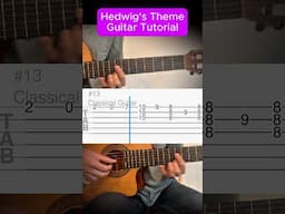 How to Play the Harry Potter Theme 🎸 #shorts #guitar