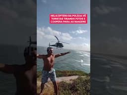 Helicóptero da polícia militar,colabora com foto de Turista