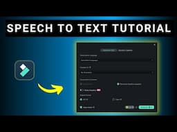 How to Autogenerate subtitles or captions for your videos in Filmora 14 - Speech to Text in Filmora