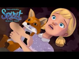 Escape from a Crumbling Mansion | SPIRIT RIDING FREE | Netflix