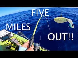 Kayak Fishing The BLUE WATER! TWO DAYS Fishing The Florida Keys Offshore & Inshore!