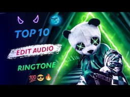 Top 10 Best 2025 Edit Audios || popular tiktok edit audios || Inshot music ||