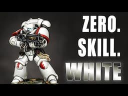 The EASIEST WHITE ARMOUR tutorial EVER. Just THREE steps - Zero Skill 11