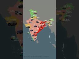 From most to least cars per capita, the states in INDIA are ranked! #bihar #himachalpradesh #cars